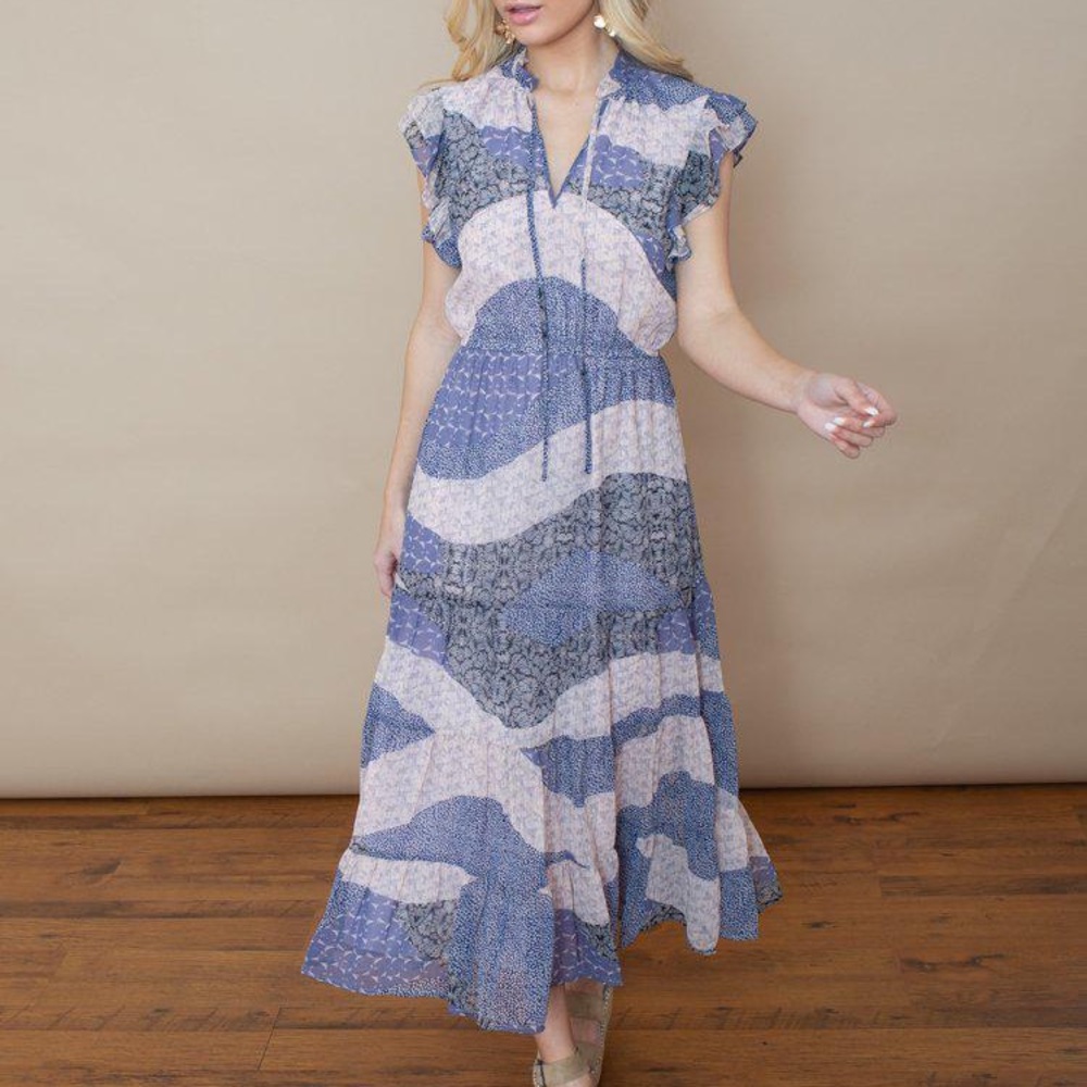 BB Dakota All Mixed Up Dress, Size 8